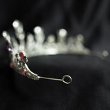 Bianca's Tiara in Lavender Purple & Silver