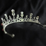 Bianca's Tiara in Lavender Purple & Silver