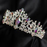 Felicity's Tiara in Silver & Opal