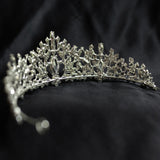 Felicity's Tiara in Silver & Opal