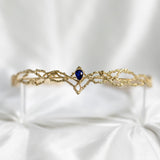 King’s Crown in Gold & Royal Blue