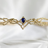 King’s Crown in Gold & Royal Blue