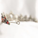 Michelle's Tiara in Red & Antique Gold