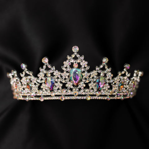 Ophelia's Tiara in Silver & Opal