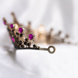 Regina's Tiara in Pink & Antique Gold