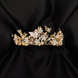 Verna's Butterfly Tiara in Gold